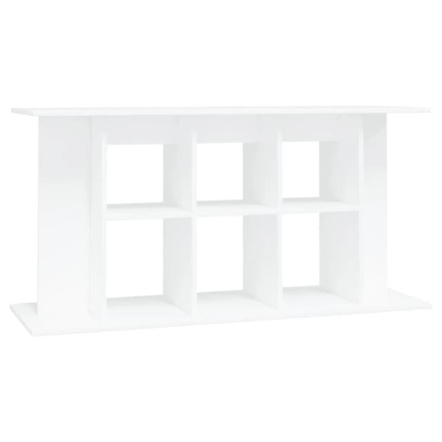 vidaXL Aquarium Stand White 120x40x60cm Engineered Wood, White 833591