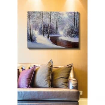 Kanvas Tablo (70 x 100) - 88 Multicolor Decorative Canvas Painting