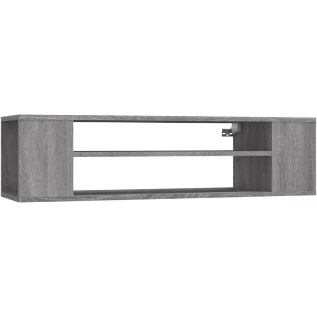 VIDAXL Vidaxl - Hanging tv Cabinet Grey Sonoma 100x30x26.5cm Engineered Wood 826361