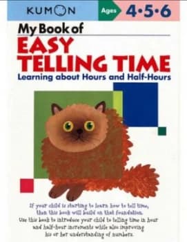 My Book of Easy Telling Time by Kumon Kodomo Kenkyujo Paperback