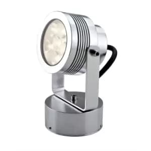 Elite LED 6 Light Indoor Large Wall Spotlight Aluminium IP54