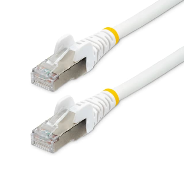 StarTech.com 10m CAT6a Ethernet Cable LSZH - White NLWH-10M-CAT6A-PATCH