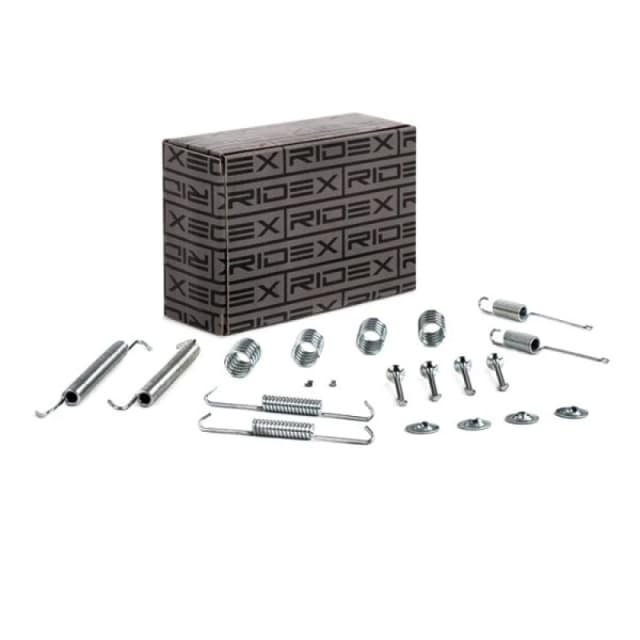 RIDEX 1337P0018 Accessory Kit, parking brake shoes with spring, Rear Axle Accessory Kit,parking brake shoes (1337)