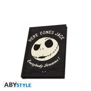 Disney - The Nightmare Before Christmas / Jack Skellington Glow In The Dark A6 Notebook