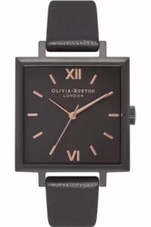 Ladies Olivia Burton Big Dial Square Dials Watch OB16SS14