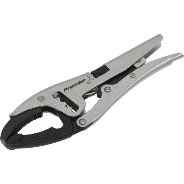 Loops 250mm Extra-Wide Opening Locking Pliers - 90mm Jaw Capacity - Chrome Molybdenum Multi