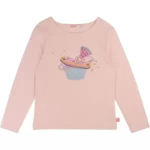 Billieblush Girls Pink fancy T-Shirt - Pink