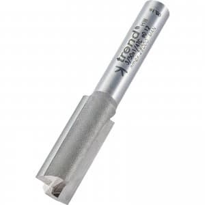 Trend Professional Two Flute Straight Router Cutter 9.5mm 25mm 1/4"