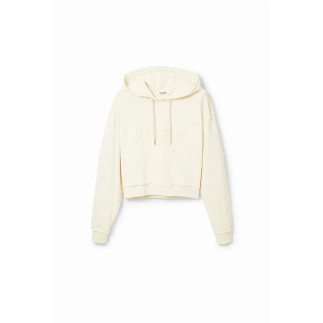 Desigual Sweatshirt woman Desigual Nevadi Beige Female XS