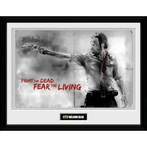 The Walking Dead Rick 16 x 12 Collector Print
