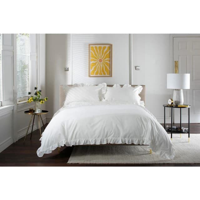 Deyongs Deyongs FrillEdge DCSet99 White unisex Double