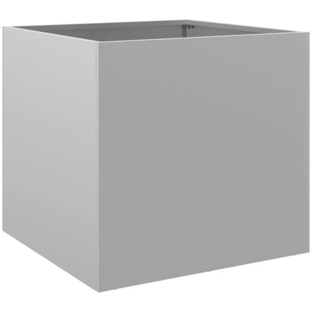VIDAXL Planter Silver 49x47x46cm Galvanised Steel vidaXL 8721012364271