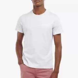 Barbour Heritage Satley Logo Cotton-Jersey T-Shirt - L