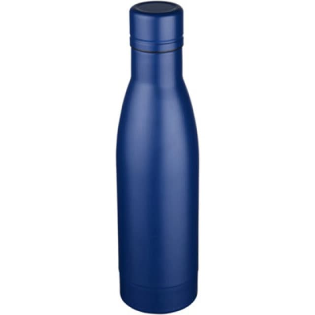Avenue Avenue Vasa Copper Vacuum Insulated Bottle in Blue Blue One Size Unisex 5057819361568