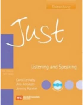 Just Listening and Speaking by Carol Lethaby Book