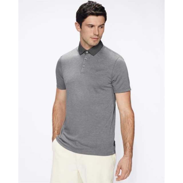Ted Baker Frend Polka Polo Shirt - Black XS
