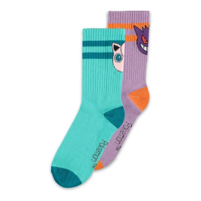 Pokemon Character Set Sport Socks Multi unisex 000