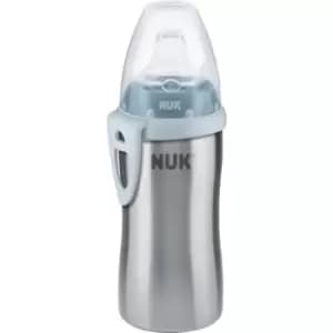 NUK Active Cup Stainless Steel kids' bottle Blue 215 ml