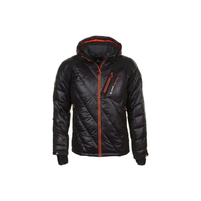 Peak Mountain Ski jacket Peak Mountain Cybrid Noir Male XL CYBRID/TG/NOIR-Orange