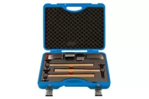 Power-TEC 92437 Body Hammer And Dolly Set 7pc