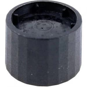 Cliff CL172877B Knob K12 Black 6mm Spl