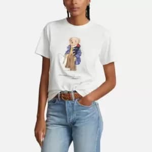 Polo Ralph Lauren Bear Cotton-Jersey T-Shirt - XS