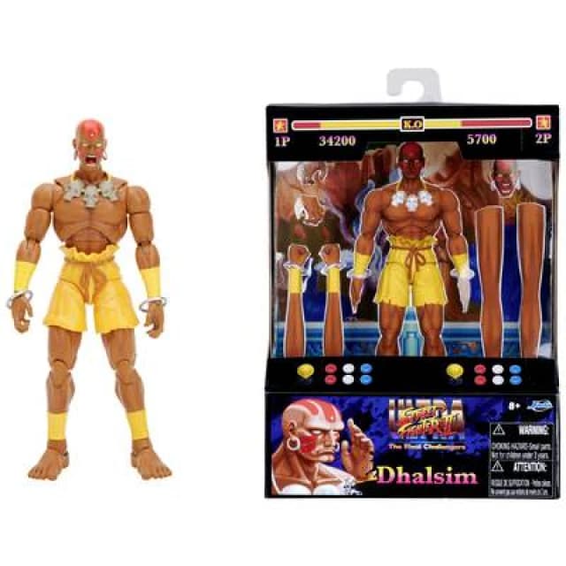 JADA TOYS Jada Toys Street Fighter II Dhalim 6 Figure 253252031