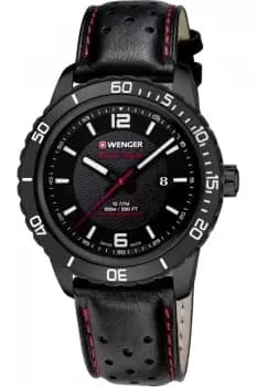 Mens Wenger Roadster Black Night Watch 010851123