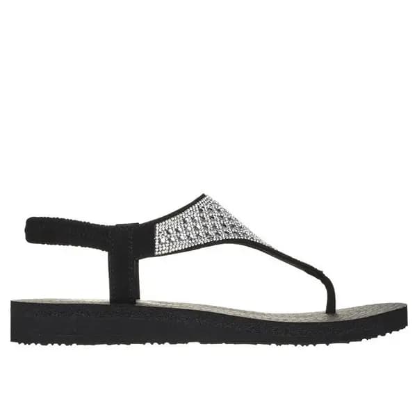 Skechers Med R Sandals Womens - Black 4