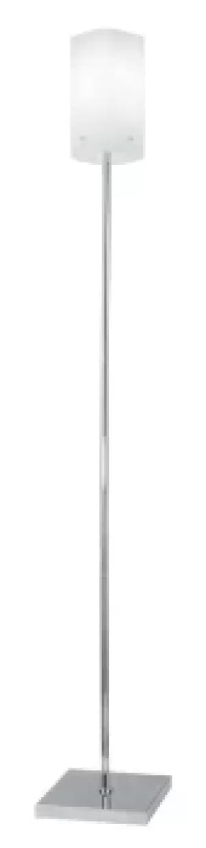SQUARE Floor Lamp White 22x22x155cm