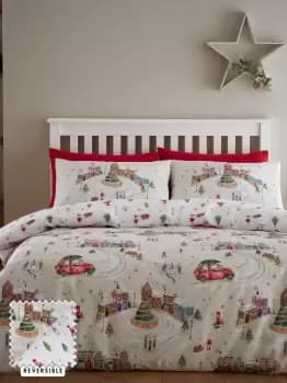'Christmas Town' Duvet Cover Set