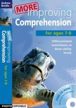 More Improving Comprehension. for Ages 7-8 by Andrew Brodie Paperback