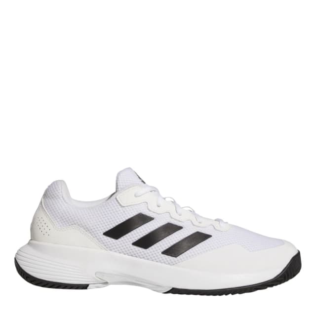 adidas Gamecourt Tennis Shoes Ftwwht/Cblack male 4 (36.5)