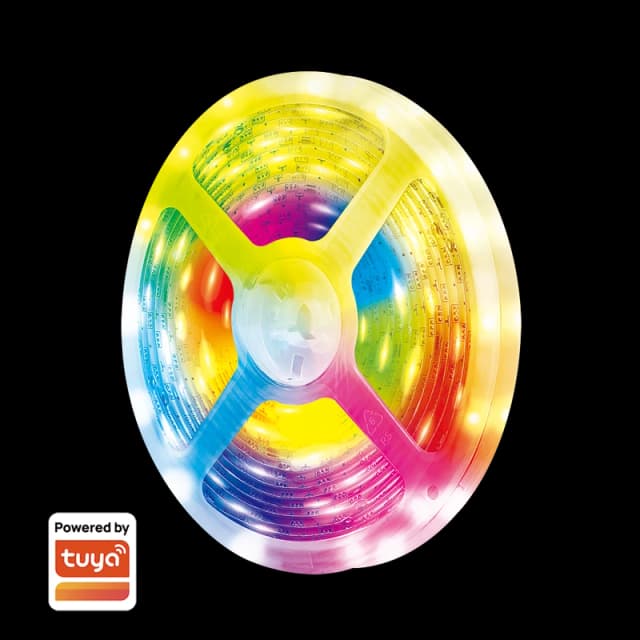 LogiLink WiFi Smart RGB multicolor Light Strip. 5m. Tuya compatible