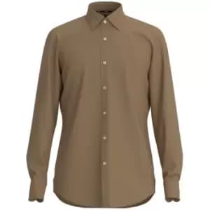 Boss Hank Plain Shirt - Beige