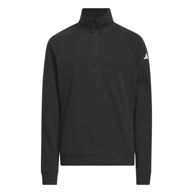 adidas 1/4 Zip Layer Pullover Junior Boys Black male 7-8 Years