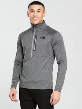 The North Face Canyonlands 12 Zip Top Medium Grey Heather Size XS Men