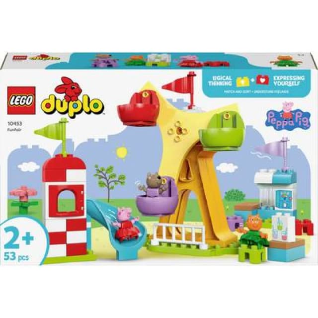 LEGO DUPLO LEGO DUPLO Peppa Pig Funfair Toddler Lea Male VI57701