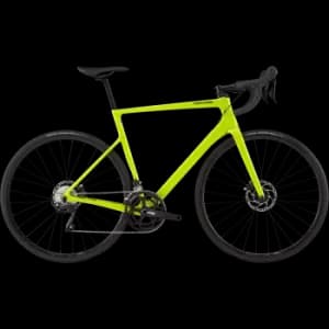 2021 Cannondale SuperSix EVO Carbon Disc 105 Road Bike in Bio Lime