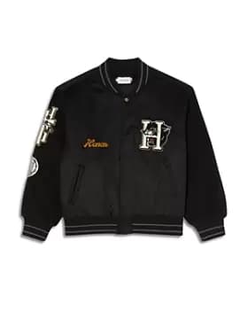 Honor The Gift Letterman - Jacket, Black, Male, Jackets & Outerwear, O5SI68JX