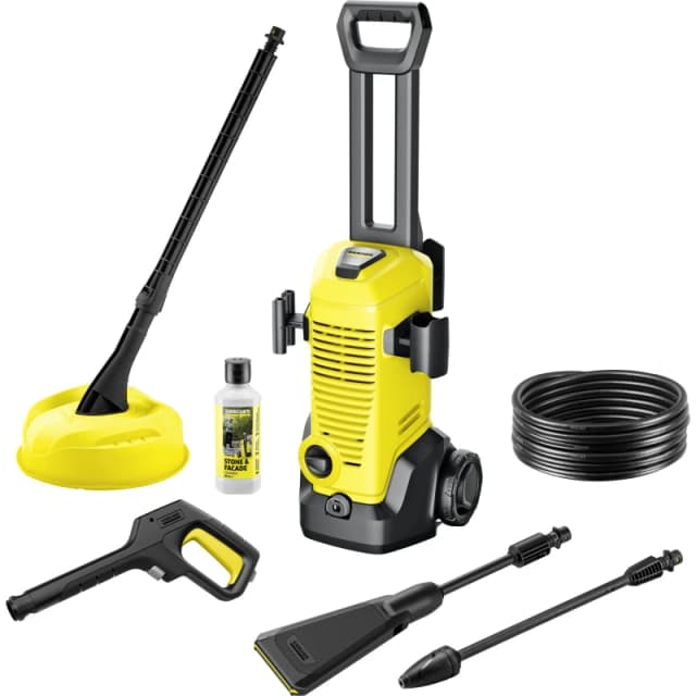Karcher K 3 eco!Booster Pressure Washer - Yellow, Yellow