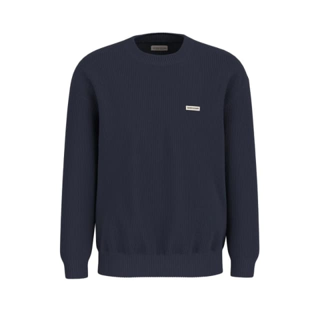 Guess Mens Logo Long Sleeve Crew Neck Jumper Ocean A71W male Medium