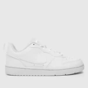 Nike White Court Borough Low Recraft Youth Trainers