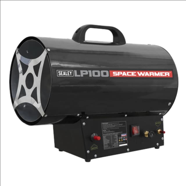 Sealey Space Warmer Propane Heater 61,000-102,000Btu/hr (18-30 kW) LP100