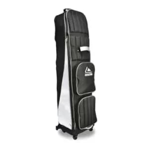 Black/Silver Deluxe Longridge Travel Cover with Wheels