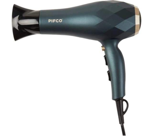Pifco Diamond Dry 204523 Hair Dryer - Gold & Blue,Gold 5021961204523