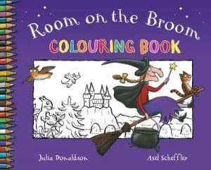 Room on the Broom Colouring Book by Julia Donaldson Paperback