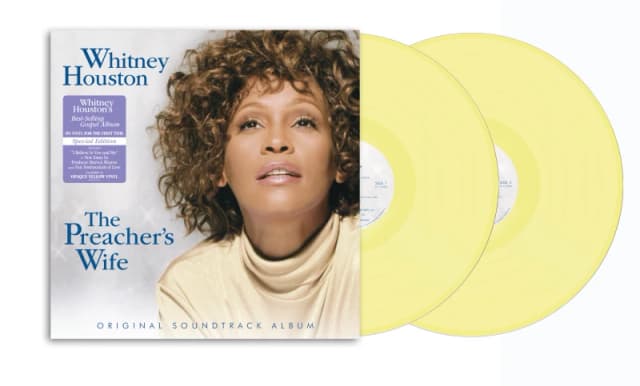 Whitney Houston The Preacher's Wife - Opaque Yellow Vinyl - Sealed 2023 UK 2-LP vinyl set 19658714701