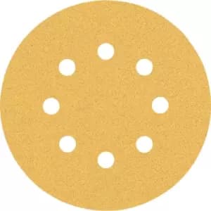 Bosch Expert C470 Wood Sanding Disc 125mm 125mm 80g Pack of 50