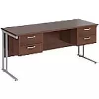 Dams International Desk MC616P22SW 1,600 x 600 x 725 x 800 - 990 mm